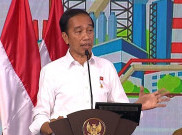 Presiden Jokowi dan Kapolri Hadiri Kirab Merah Putih di Bundaran HI