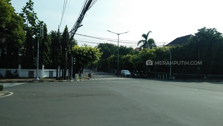 Jalanan Jakarta Lengang di Hari Pencoblosan