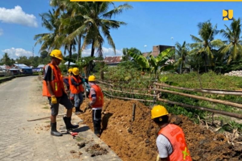 Padat Karya. (Foto: Kementerian PUPR)