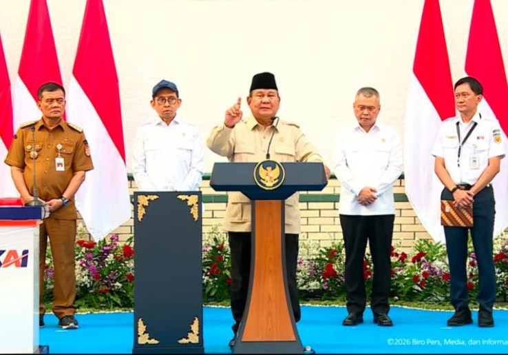 Presiden Prabowo Ingin Bangun Jalur Kereta Api Lampung-Aceh hingga Trans-Kalimantan, Siap Investasi Besar-Besaran