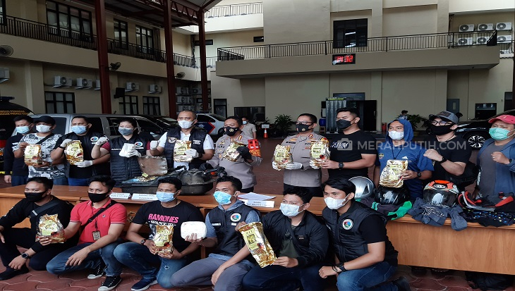 Polisi Bongkar Penyelundupan 10 Kilogram Sabu Dalam Tangki Bensin