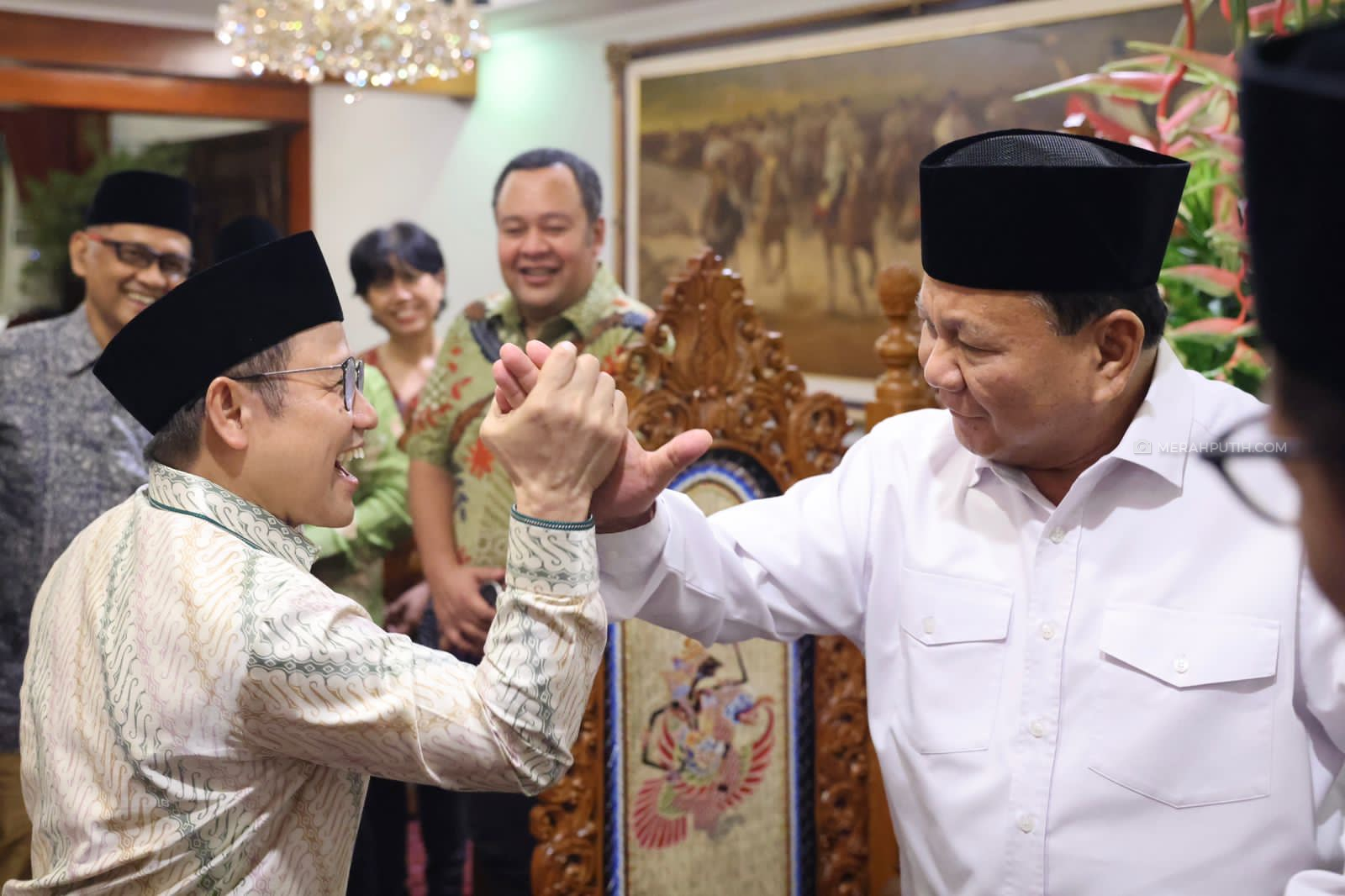Respons Cak Imin saat Ditanya Duet Prabowo-Airlangga