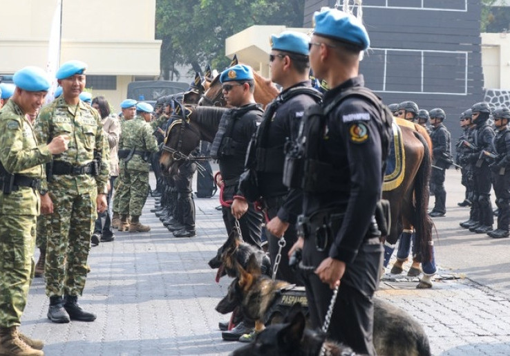 1.147 Personel Dikerahkan Amankan HUT ke-81 RI, Ancaman Drone hingga Serangan Siber Diantisipasi