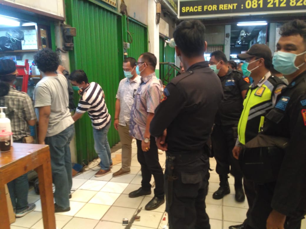 Pedagang Pasar Tolak Preman Awasi Protokol Kesehatan