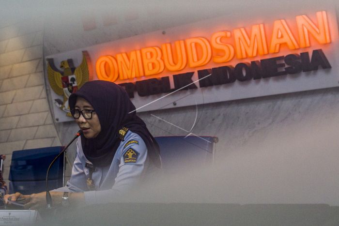 Direktur Jenderal Pemasyarakatan Kemenkumham Sri Puguh Budi Utami. ANTARA FOTO/Galih Pradipta/aww/18.