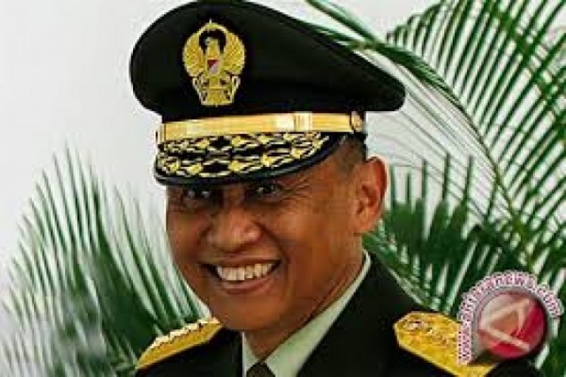 Mantan Kepala Staf Angkatan Darat Jenderal (Purn) Pramono Edhie Wibowo. (Antara)
