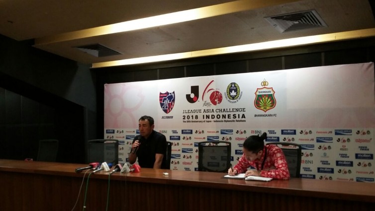 Pelatih FC Tokyo Keluhkan Cuaca Panas dan Puji Bhayangkara FC