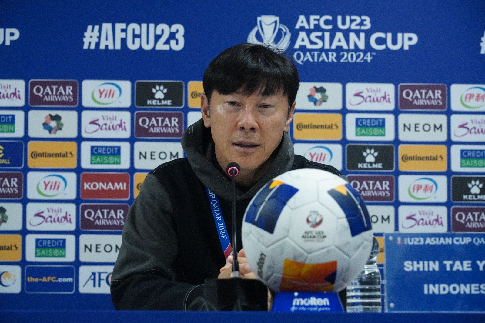 Timnas Indonesia U-23 Vs Korea Selatan, Shin Tae-yong: Sulit bagi Saya