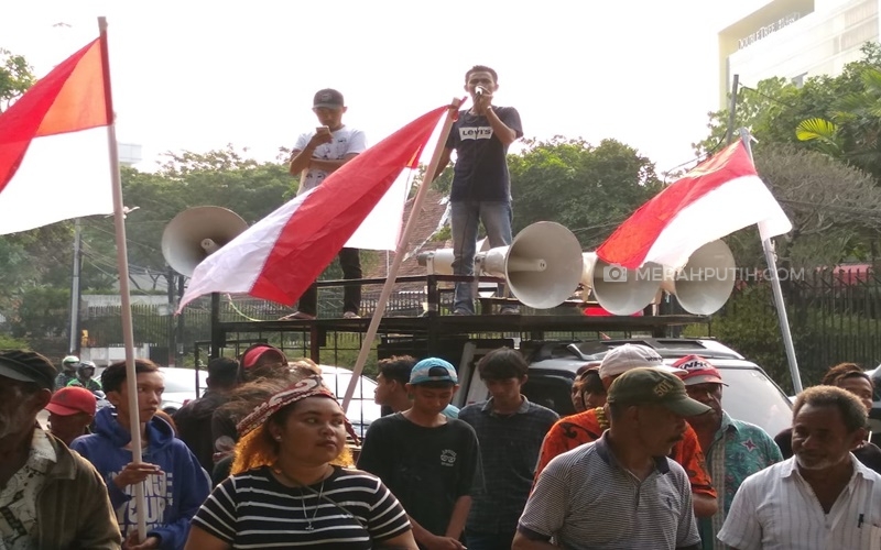  Dituding Perkeruh Situasi Papua, Massa Kepung Kantor LBH Jakarta