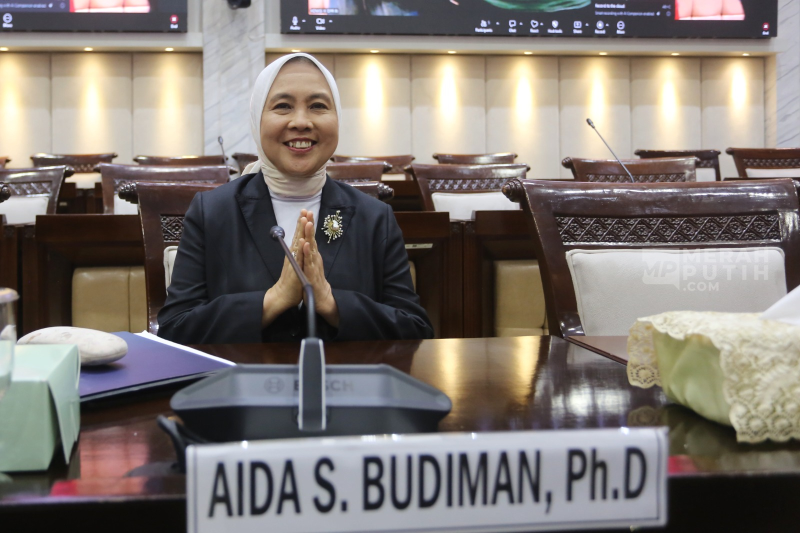 Aida S. Budiman Jalani Fit and Proper Test Calon Deputi Gubernur Senior BI di Komisi XI DPR