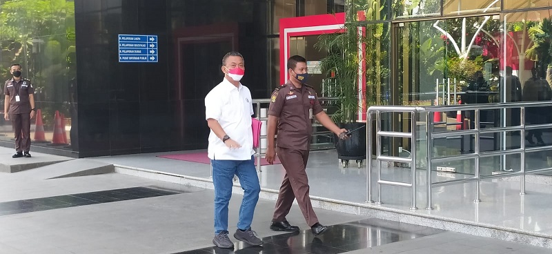 Ketua DPRD DKI Jakarta, Prasetyo Edi Marsudi di KPK. (Foto: MP/Ponco)