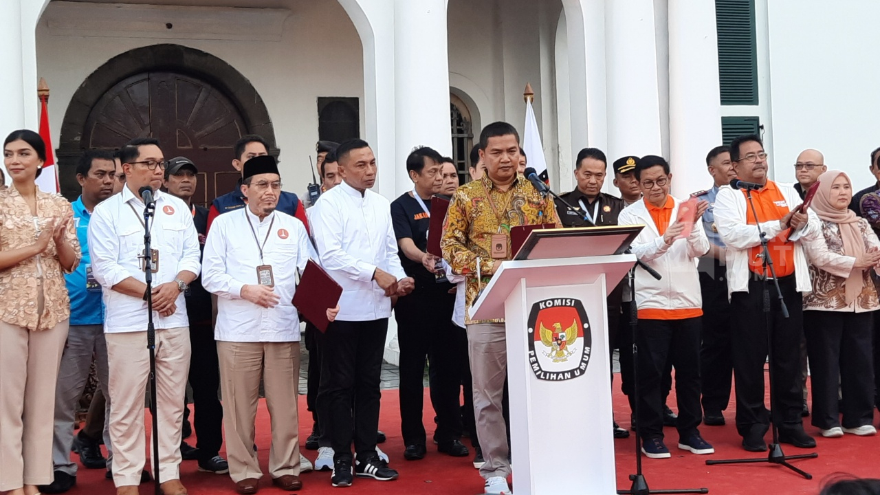 KPU Deklarasi Kampanye Damai Pilkada Jakarta 2024