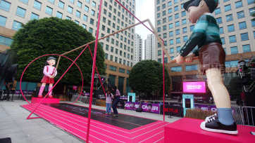 Serunya Bermain The Jump Rope Challange Adaptasi Serial Film Squid Game 3 di Jakarta