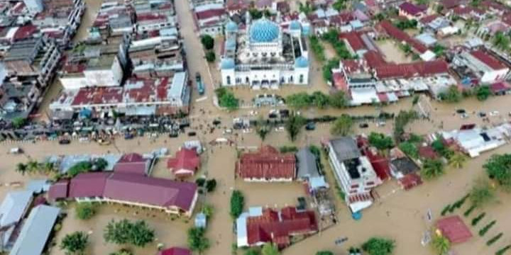 Banjir Bikin 18 Ribu Warga Aceh Utara Mengungsi