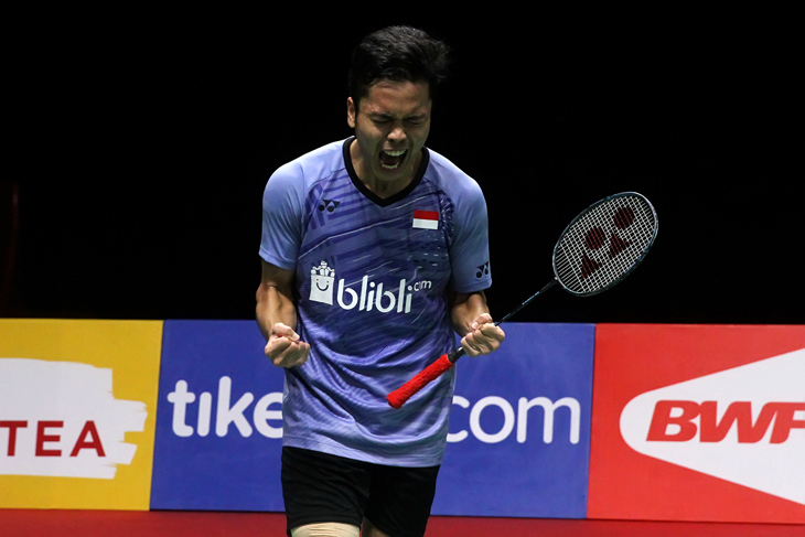 Anthony Dua Kali Singkirkan Peraih Emas Olimpiade