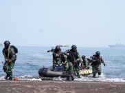 KRI RE Martadinata-331 Hingga F-16 Hiasi Latgabma Keris Woomera 2024