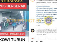 [HOAKS atau FAKTA]: Demo Turunkan Jokowi karena Cawe-Cawe Menangkan Prabowo-Gibran