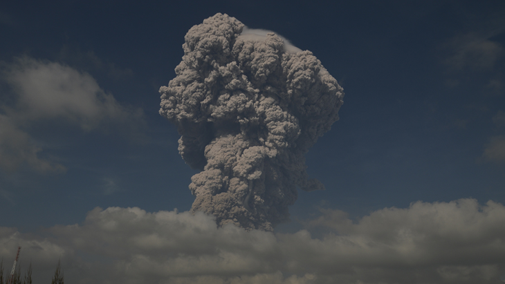 Gunung Sinabung Erupsi Besar, Alat Ukur Langsung Error