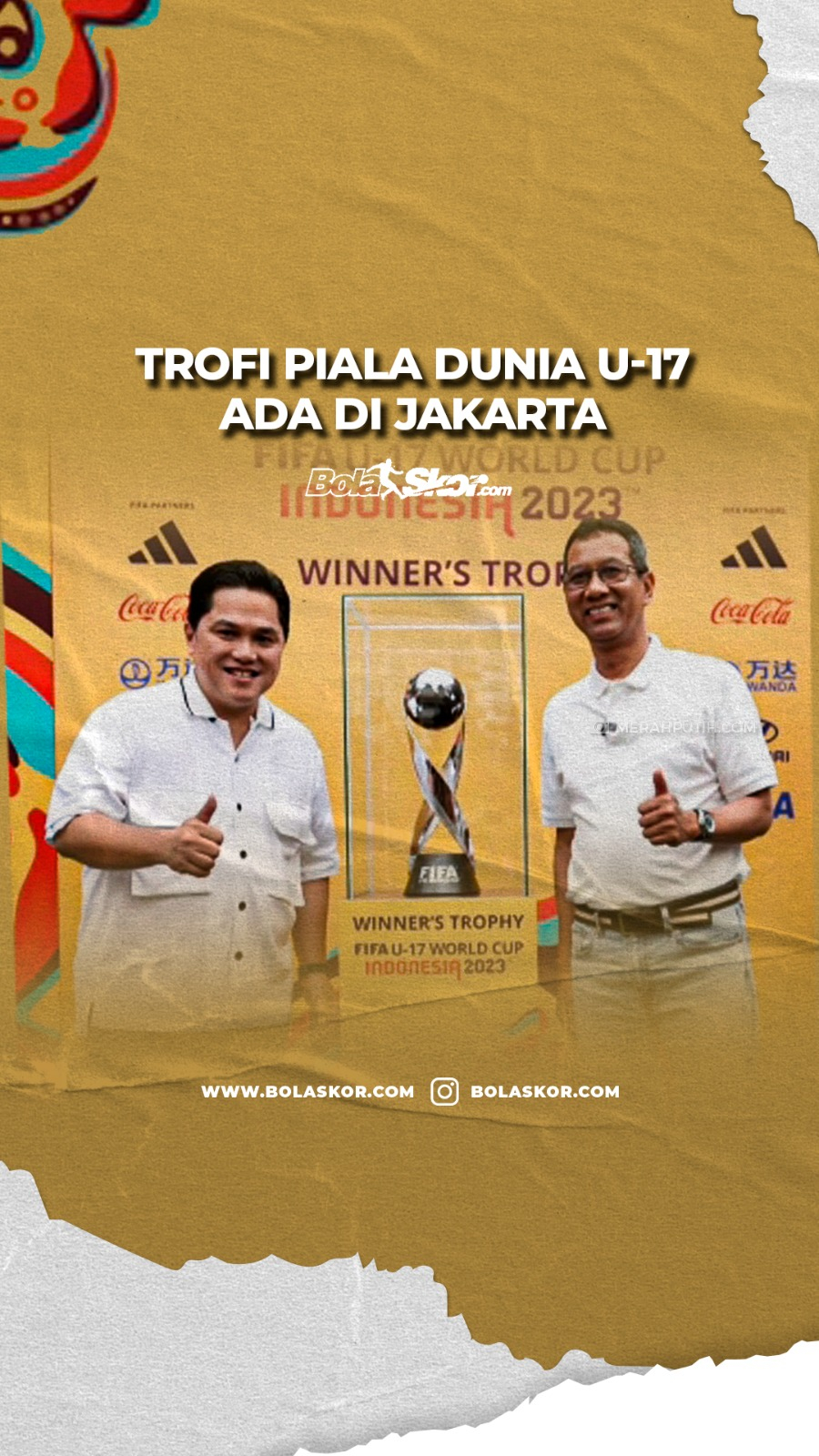 Trofi Piala Dunia U-17 Ada Di Jakarta
