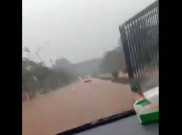 Kawasan GBK Senayan Banjir, Warga: Cocok Nih Buat Ternak Lele