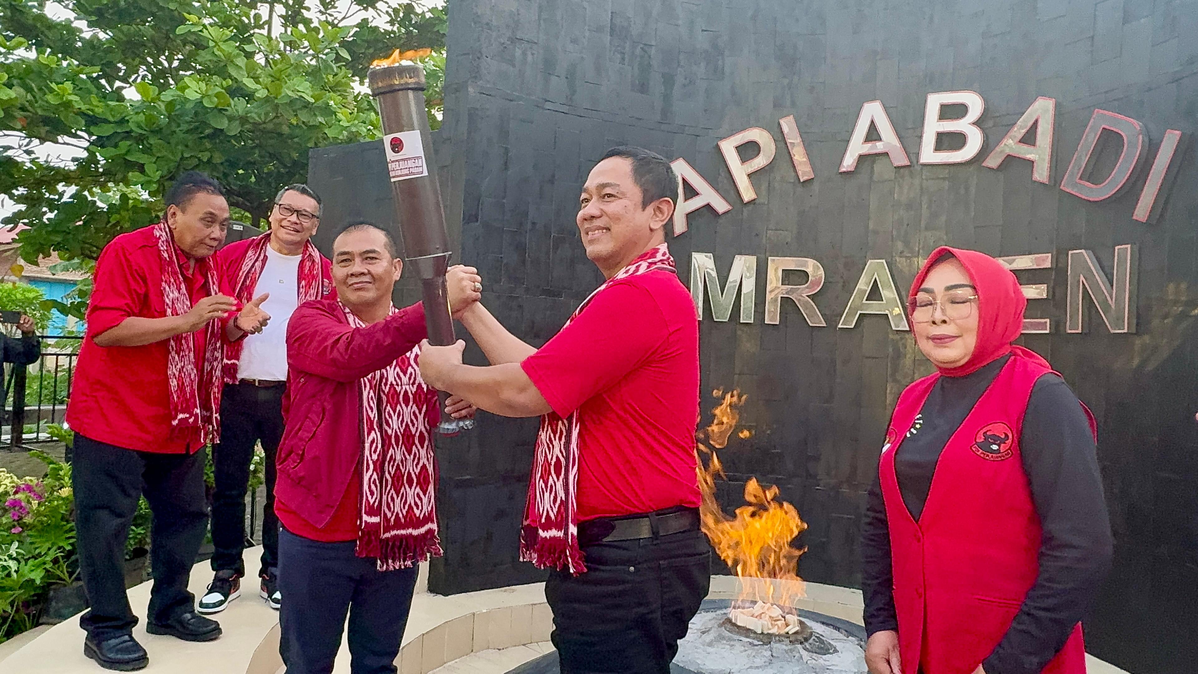 Sukur Nababan Memaknai Nyala Api dari Mrapen untuk Rakernas PDIP