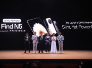OPPO Find N5, Foldable Paling Tipis di Dunia yang Jadi Sorotan Para Tokoh Publik