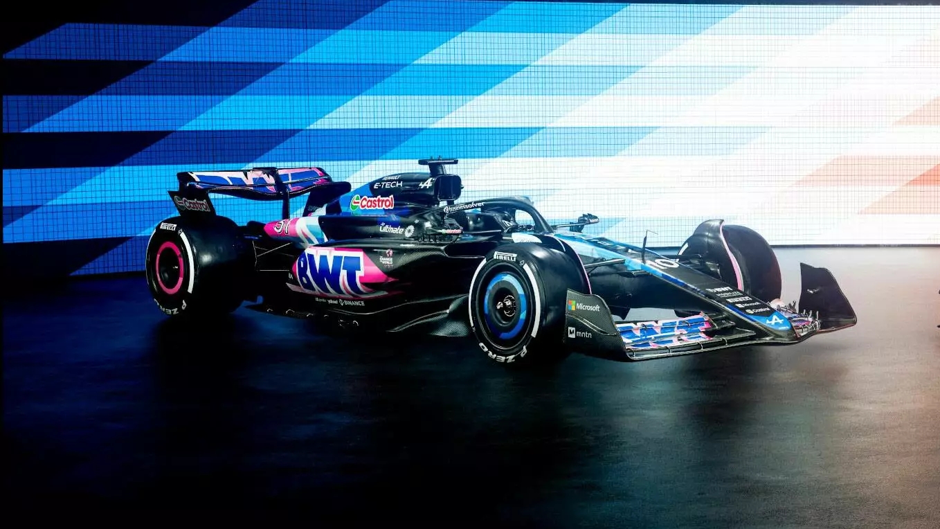 Mobil F1 Alpine A524 Tampil Segar dengan Desain Livery Kontemporer