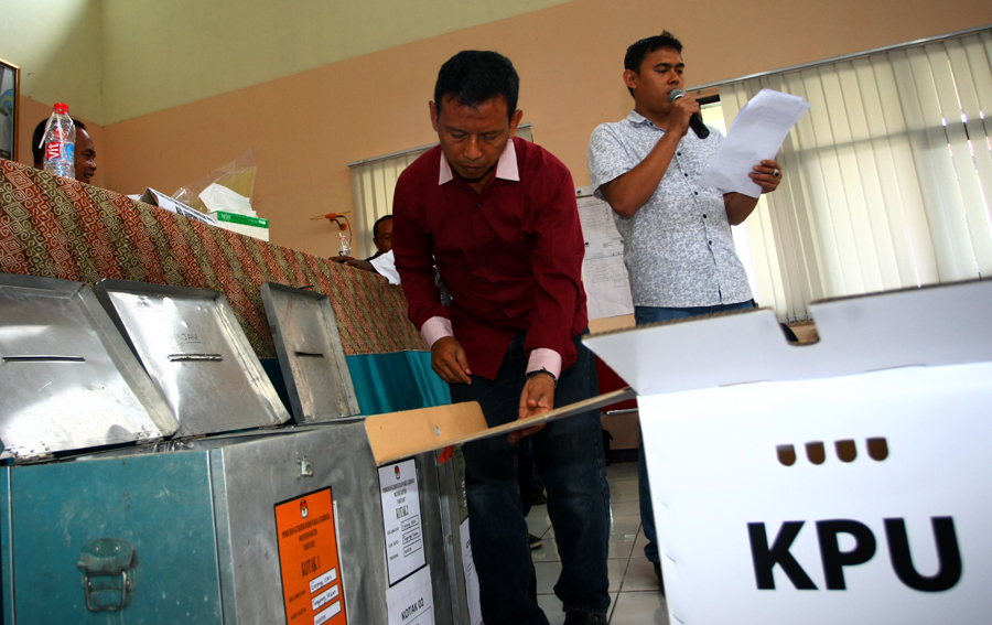 15 TPS di Kabupaten Tangerang Melakukan Pencoblosan Ulang