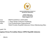 Viral Surat Pemakzulan Wapres Gibran, Bos-Bos Senayan Heboh Cari Klarifikasi!
