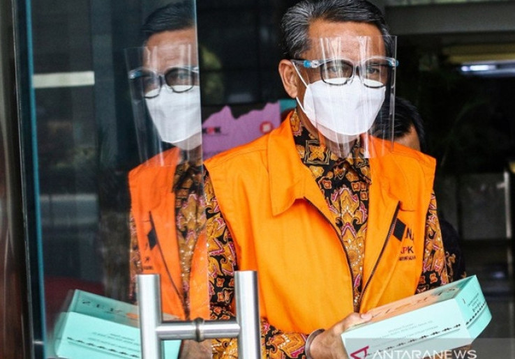 KPK Jebloskan Eks Gubernur Sulsel Nurdin Abdullah ke Lapas Sukamiskin