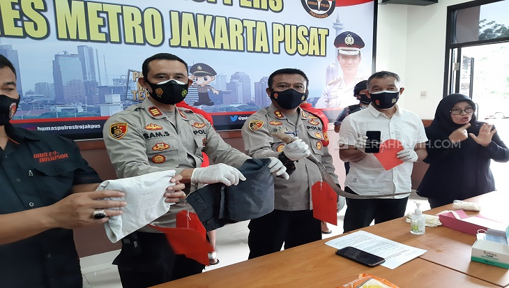 Terpengaruh Miras, Dua Anggota Geng Motor Nekat Bacok Anggota Polsek Menteng
