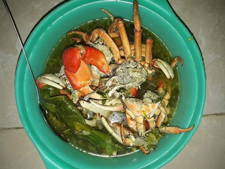 Anggau sudah dimasak. (Foto: facebook.com/diana.setri)