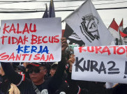 Pesangon tak Kunjung Dibayar, Eks Buruh Sritex Demo di PN Niaga Semarang