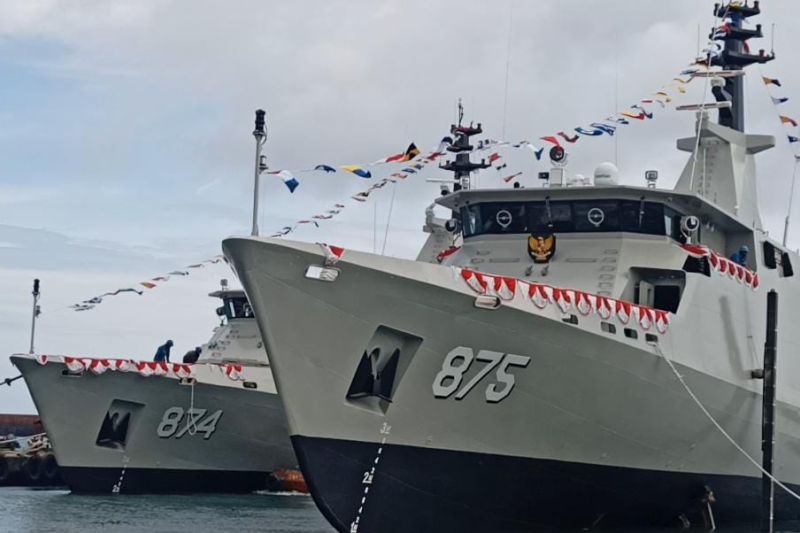 TNI-AL Luncurkan 2 Kapal Cepat Canggih Buatan Dalam Negeri