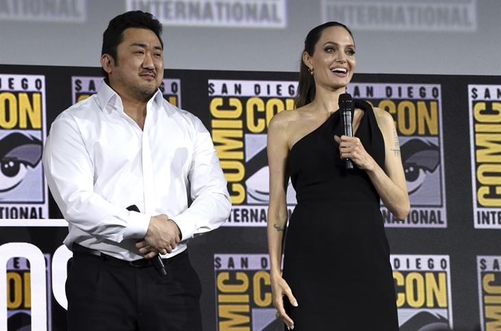 Angelina Jolie Ma Dong-seok