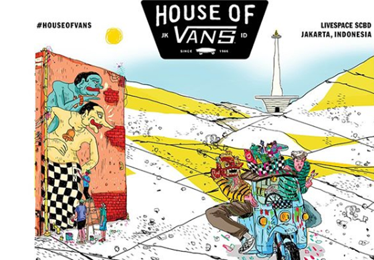 Art dan Skate Seharian di House of Vans Jakarta