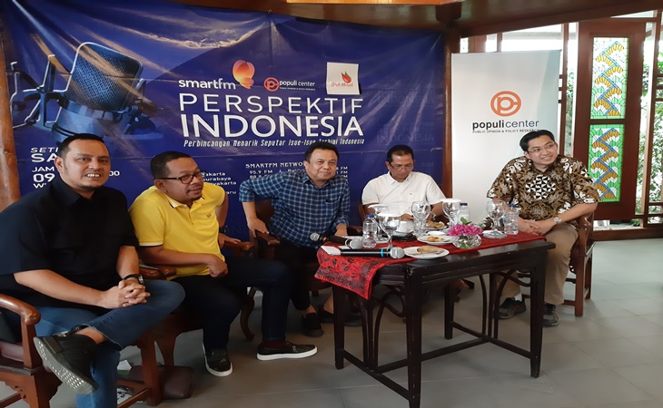 Jubir PKS dan Ketua DPP Partai Nasdem dalam diskusi publik di Jakarta