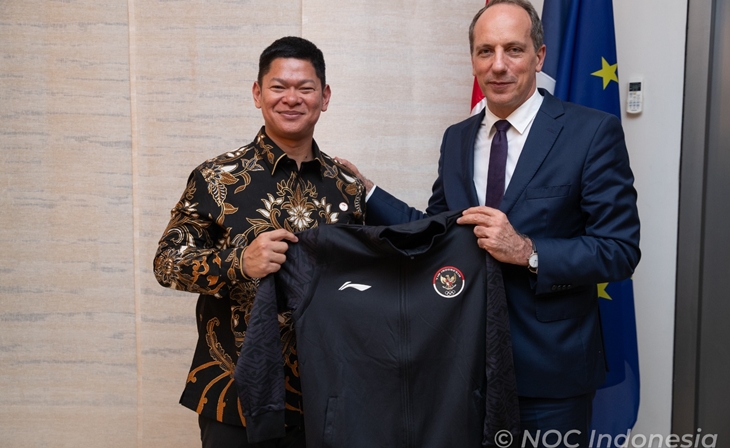 Menuju Olimpiade Paris 2024, NOC Indonesia Berguru Langsung ke Tuan Rumah