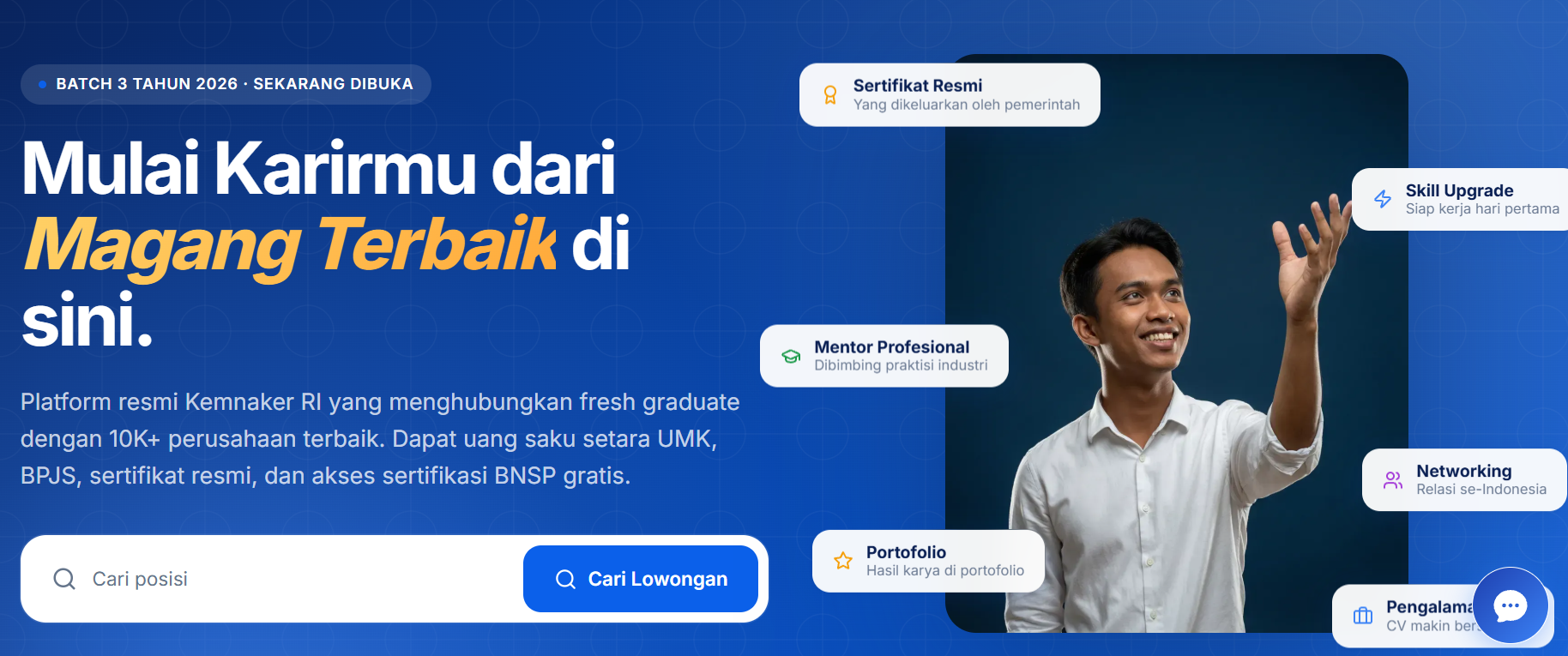 Cara Daftar Magang Kemenaker 2026