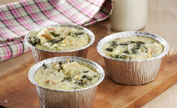 Schotel Misoa Bayam untuk Sarapan Akhir Pekan nan Sehat