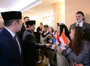 Euforia Masyarakat Indonesia Sambut Kedatangan Presiden Prabowo di Washington DC