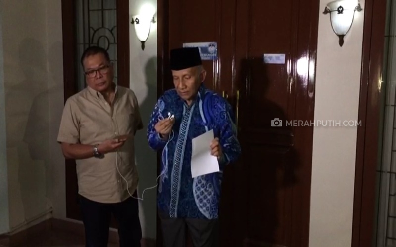  Begini Isi Pertemuan Jokowi dan Prabowo Versi Amien Rais