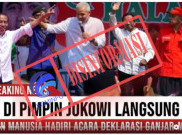 [HOAKS atau FAKTA] Jokowi Pimpin Deklarasi Ganjar-Mahfud di Pilpres 2024