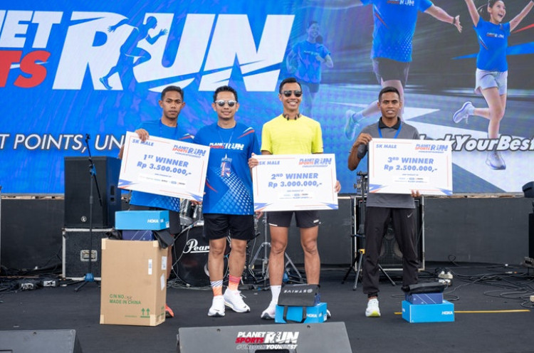 3.000 Pelari Sukses Meriahkan Planet Sports Run - MerahPutih