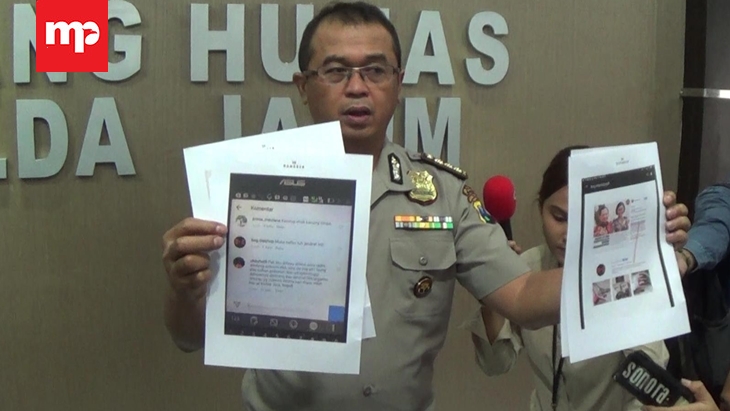 Hina Kapolri, Seorang Montir Diamankan Tim Cyber Polda Jatim