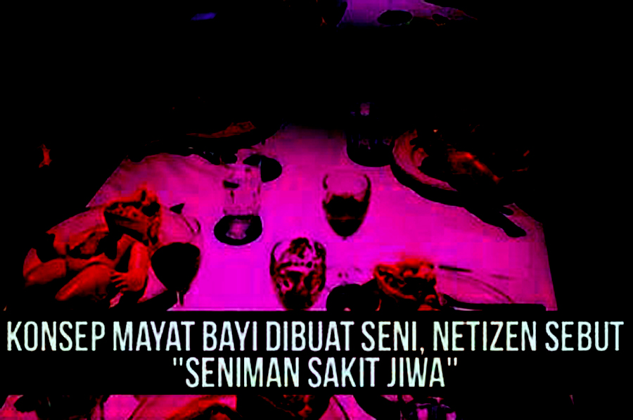 Konsep Mayat Bayi Dibikin Seni Netizen Sebut 