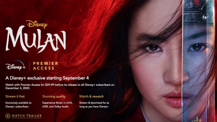 Akhir Tahun Film Mulan Bisa Ditonton Tanpa Biaya Tambahan