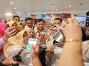 Doa, Peluk dan Cium Prabowo Untuk Masyarakat Jawa Tengah