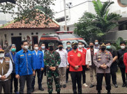 Kapolri, Panglima TNI dan Menkes Tinjau Vaksinasi Mahasiswa di Markas PMKRI