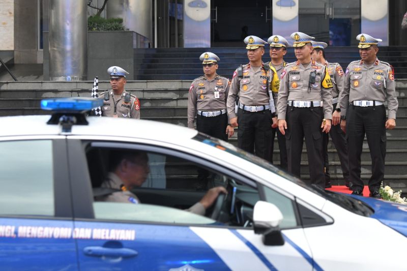 Polisi Berlakukan Contraflow di Jalur Wisata Puncak Bogor